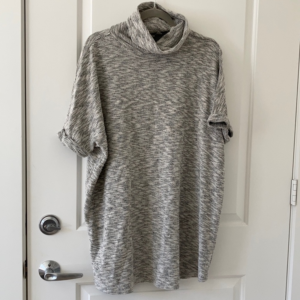 ASOS grey sweater dress